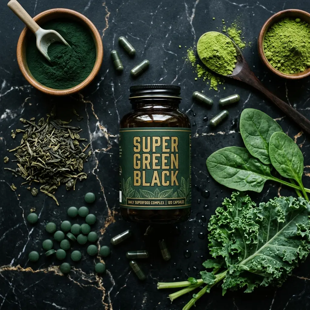 Super Green Black — Kit 2 Potes ⭐ Mais Vendido — imagem 3